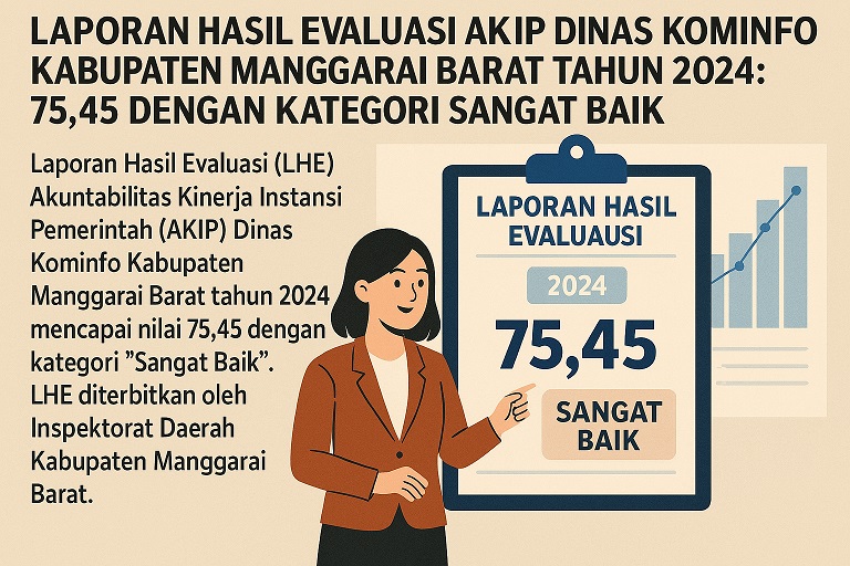 Dinas Kominfo Kabupaten Manggarai Barat Raih Predikat "Sangat Baik" dalam Evaluasi AKIP 2024
